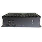 MIS-ITX06FL डबल लैन 6USB 6COM Intel I3 I5 128G MSATA फैनलेस बॉक्स PC