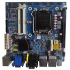मिनी ITX मदरबोर्ड गीगाबिट Intel H81 मिनी ITX 10 COM 10 USB PCIEx16 स्लॉट