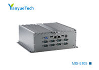 MIS-8105 फैनलेस बॉक्स पीसी / फैनलेस एंबेडेड सिस्टम 1037U CPU डुअल नेटवर्क 10 सीरीज 6 USB