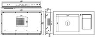 आईपीपीसी-1203 केबी 12.1 &quot;औद्योगिक टच पैनल पीसी एकीकृत कीबोर्ड कार्ड रीडर बारकोड स्कैनिंग मॉड्यूल